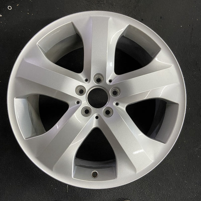 19" MERCEDES GL-CLASS 09 164 Type; GL320 19x8.5 5 spoke Original OEM Wheel Rim - Front View