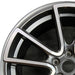 20" PALISADE 20-22 20x7.5 alloy 10 straight spokes Original OEM Wheel Rim - Angle View