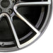 20" PALISADE 20-22 20x7.5 alloy 10 straight spokes Original OEM Wheel Rim - Close-Up Detail