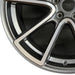 20" PALISADE 20-22 20x7.5 alloy 10 straight spokes Original OEM Wheel Rim - Back View