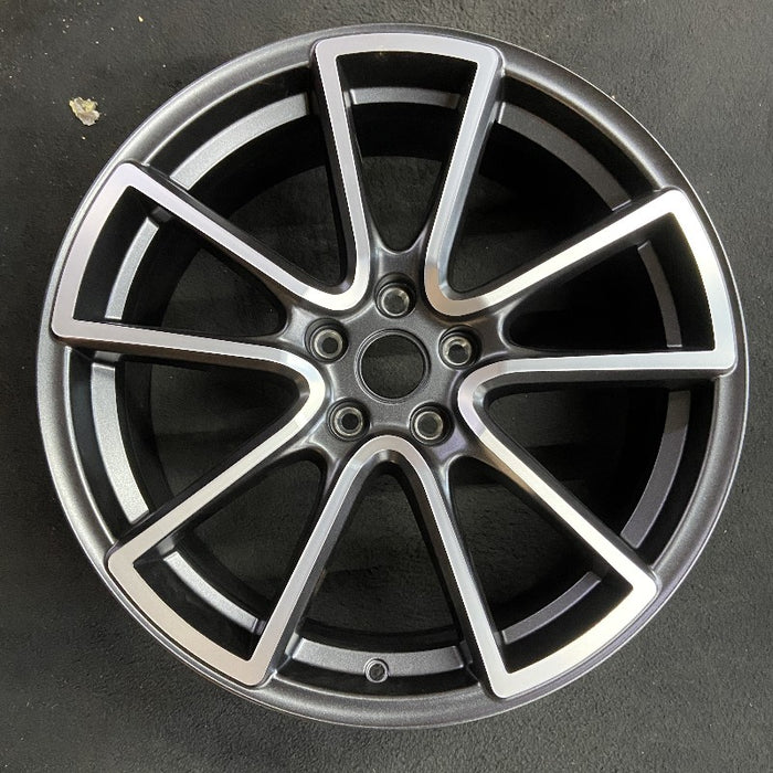 20" PALISADE 20-22 20x7.5 alloy 10 straight spokes Original OEM Wheel Rim - Additional View