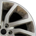 18" DISCOVERY SPORT 16-19 18x8 alloy 5 spoke angled V spoke silver Original OEM - Side Profile