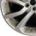 18" DISCOVERY SPORT 16-19 18x8 alloy 5 spoke angled V spoke silver Original OEM - Back View
