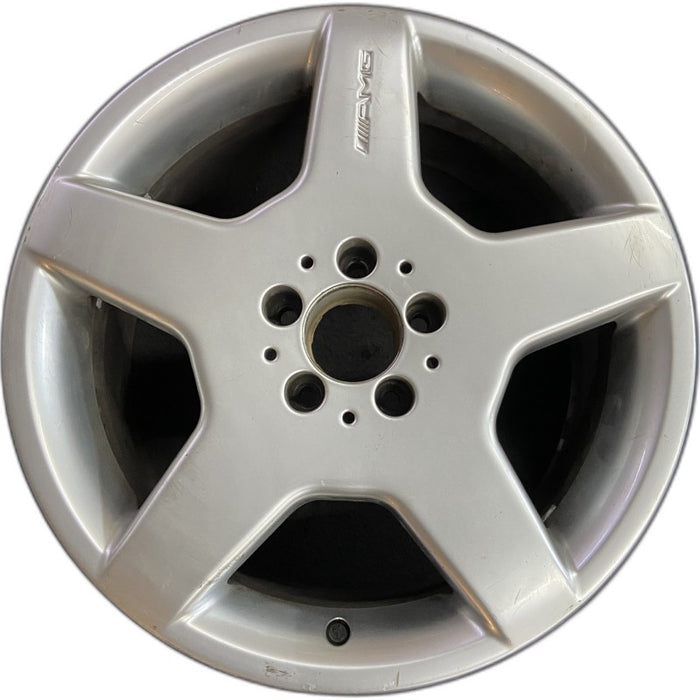 18" MERCEDES CL-CLASS 03-04 215 Type; CL500 18x9 5 spoke AMG rear ID 2204013702 - Front View