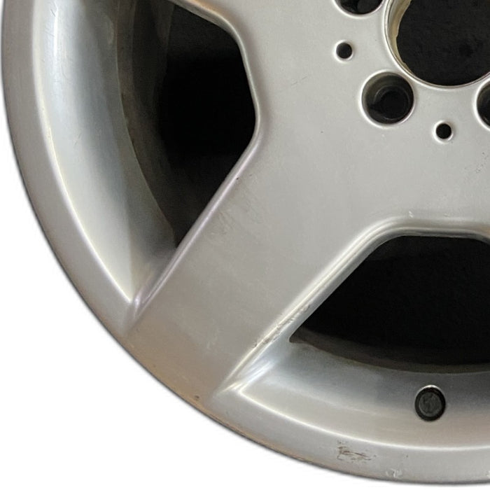18" MERCEDES CL-CLASS 03-04 215 Type; CL500 18x9 5 spoke AMG rear ID 2204013702 - Back View