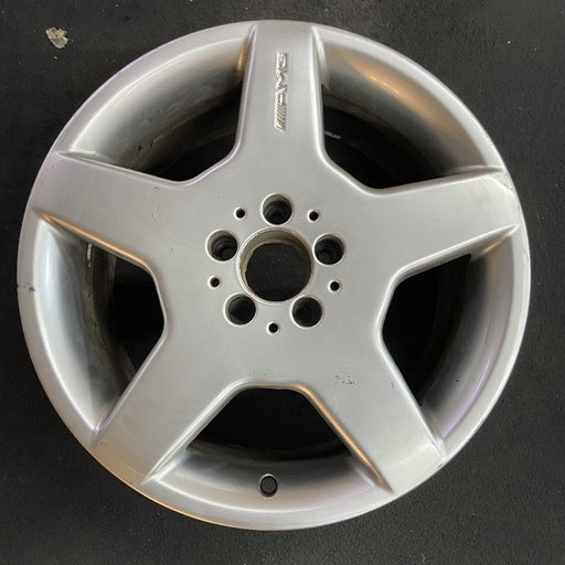 18" MERCEDES CL-CLASS 03-04 215 Type; CL500 18x9 5 spoke AMG rear ID 2204013702 - Front View