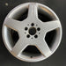 18" MERCEDES CL-CLASS 03-04 215 Type; CL500 18x9 5 spoke AMG rear ID 2204013702 - Front View