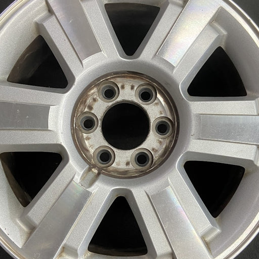 20" FORD F150 PICKUP 06-07 20x8.5 6 raised spokes Original OEM Wheel Rim - Angle View