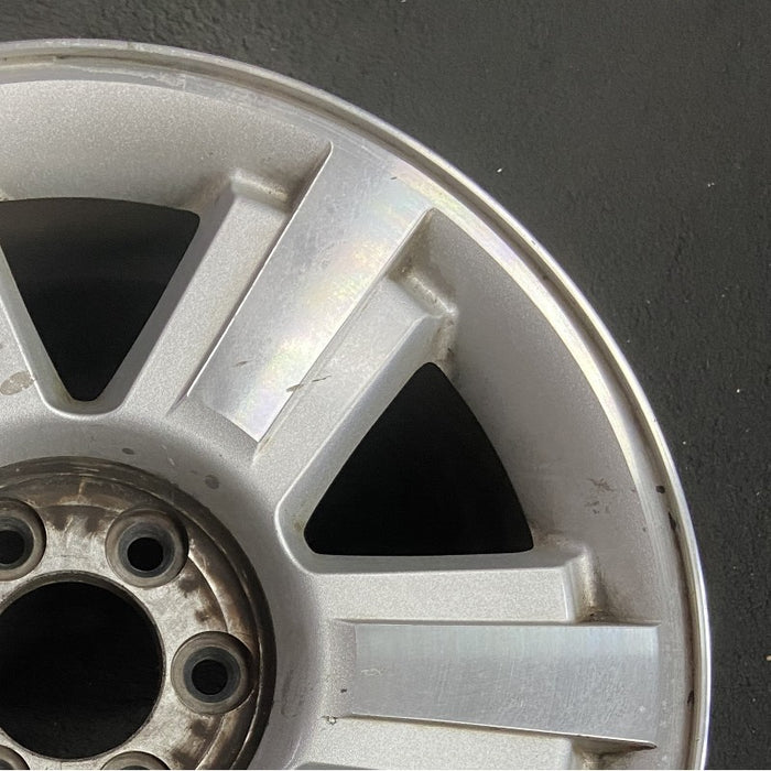 20" FORD F150 PICKUP 06-07 20x8.5 6 raised spokes Original OEM Wheel Rim - Close-Up Detail