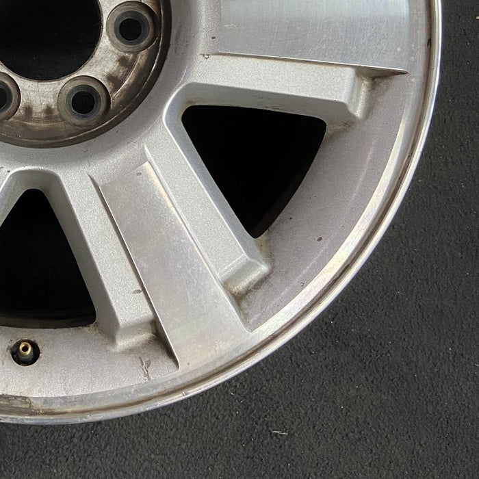 20" FORD F150 PICKUP 06-07 20x8.5 6 raised spokes Original OEM Wheel Rim - Back View