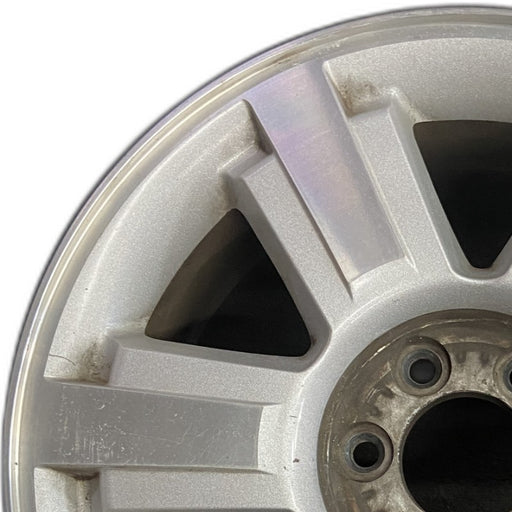 20" FORD F150 PICKUP 06-07 20x8.5 6 raised spokes Original OEM Wheel Rim - Angle View