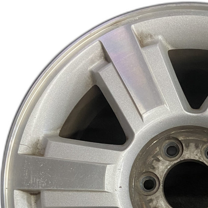 20" FORD F150 PICKUP 06-07 20x8.5 6 raised spokes Original OEM Wheel Rim - Angle View