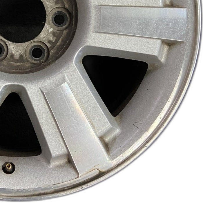 20" FORD F150 PICKUP 06-07 20x8.5 6 raised spokes Original OEM Wheel Rim - Close-Up Detail