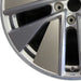 21" E-TRON GT 22 21x9.5 Original OEM Wheel Rim - Back View