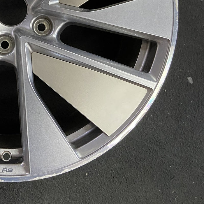 21" E-TRON GT 22 21x9.5 Original OEM Wheel Rim - Back View