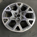 20" FORD F150 PICKUP 25 20x8.5, , single spoke, , silver Original OEM Wheel Rim - Close-Up Detail
