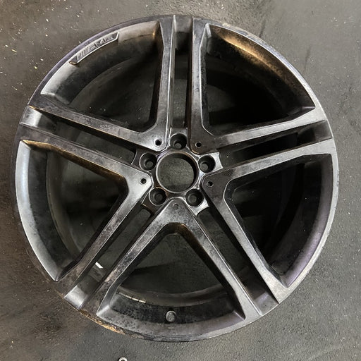 21" MERCEDES GLE-CLASS 18 166 Type SUV VIN D 4th digit GLE43 21x9 machined face - Front View