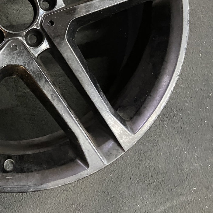 21" MERCEDES GLE-CLASS 18 166 Type SUV VIN D 4th digit GLE43 21x9 machined face - Back View