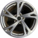 20" E-TRON GT 22-24 20x11, silver Original OEM Wheel Rim - Front View
