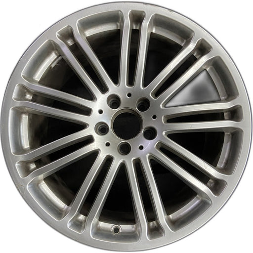 19" MERCEDES CL-CLASS 07 216 Type; CL550 19x9.5 18 spoke 9 pairs Original OEM - Front View