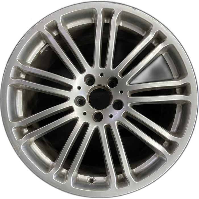 19" MERCEDES CL-CLASS 07 216 Type; CL550 19x9.5 18 spoke 9 pairs Original OEM - Front View