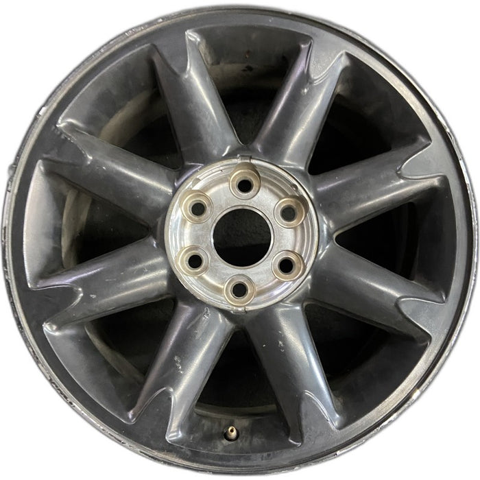 20" SIERRA 1500 PICKUP 07 smooth 20x8.5 8 spoke opt P41 Original OEM Wheel Rim - Front View