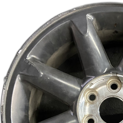 20" SIERRA 1500 PICKUP 07 smooth 20x8.5 8 spoke opt P41 Original OEM Wheel Rim - Angle View