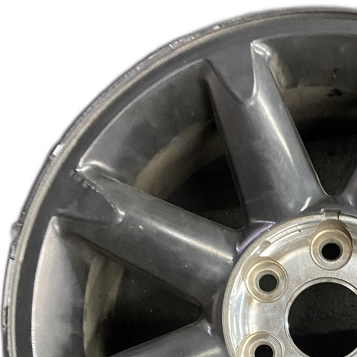 20" SIERRA 1500 PICKUP 07 smooth 20x8.5 8 spoke opt P41 Original OEM Wheel Rim - Angle View
