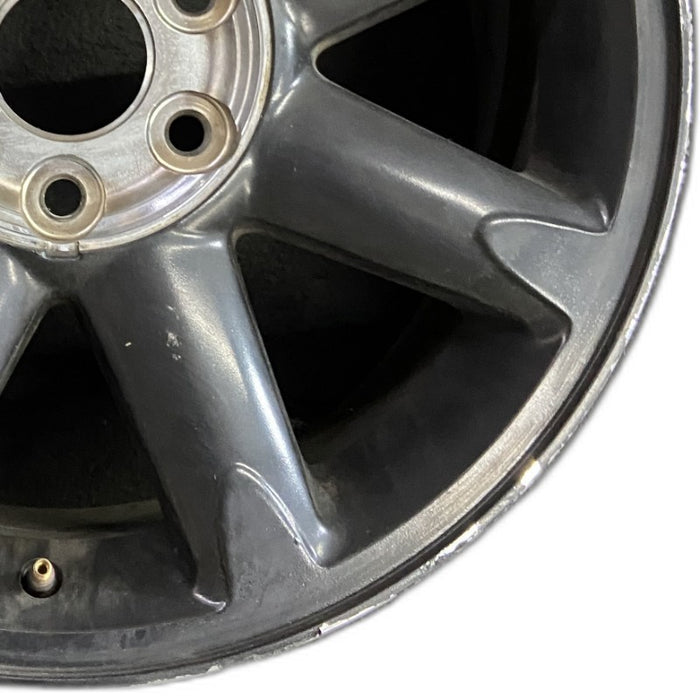 20" SIERRA 1500 PICKUP 07 smooth 20x8.5 8 spoke opt P41 Original OEM Wheel Rim - Close-Up Detail