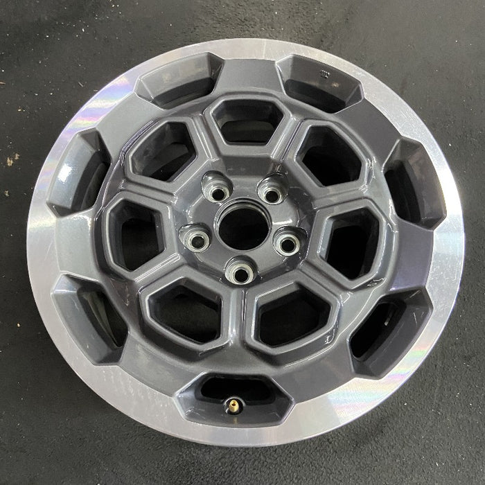 18" RIDGELINE 25 18x8 5 spoke open spoke machined dark gray Original OEM Wheel - View 7