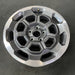 18" RIDGELINE 25 18x8 , open spoke, machined dark gray Original OEM Wheel Rim - Close-Up Detail