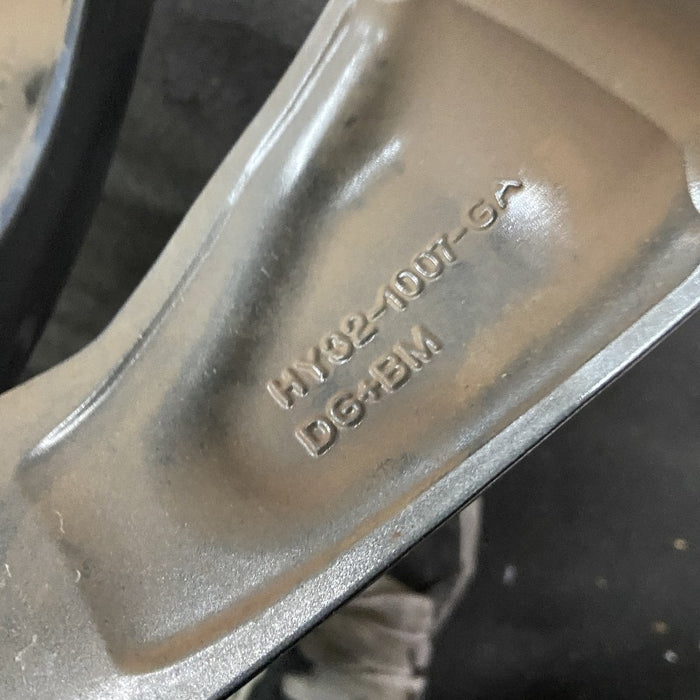 21" DISCOVERY 17-19 21x9.5 alloy 9 spoke machined face gray accent Original OEM Wheel Rim