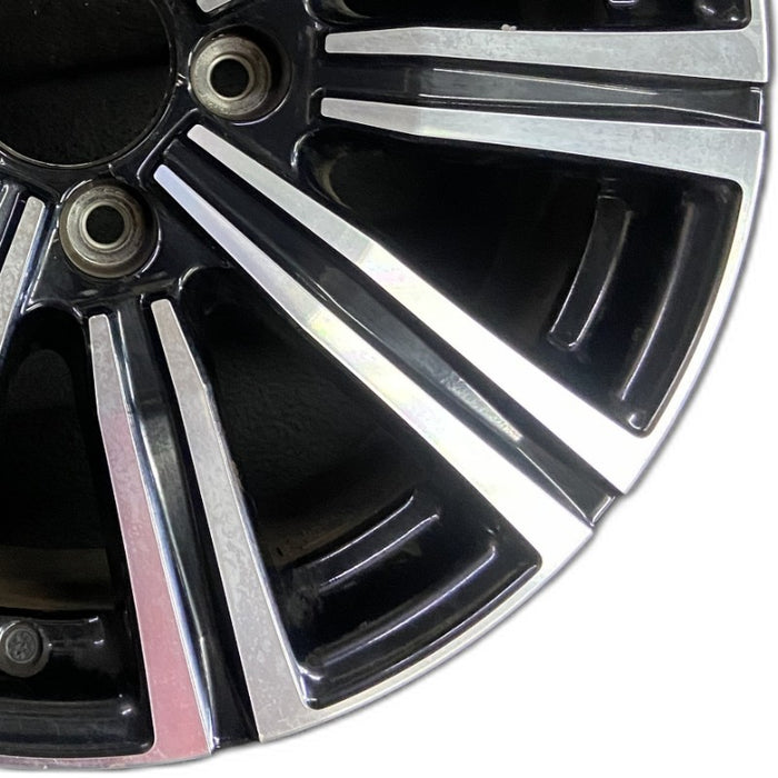 21" LEXUS LX570 19 alloy 21x8.5 10 spoke machined black Original OEM Wheel Rim