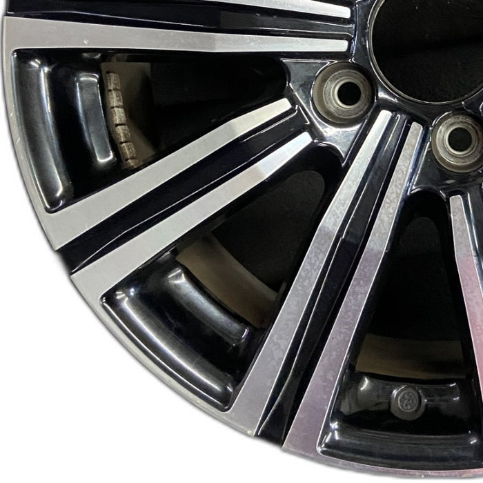 21" LEXUS LX570 19 alloy 21x8.5 10 spoke machined black Original OEM Wheel Rim