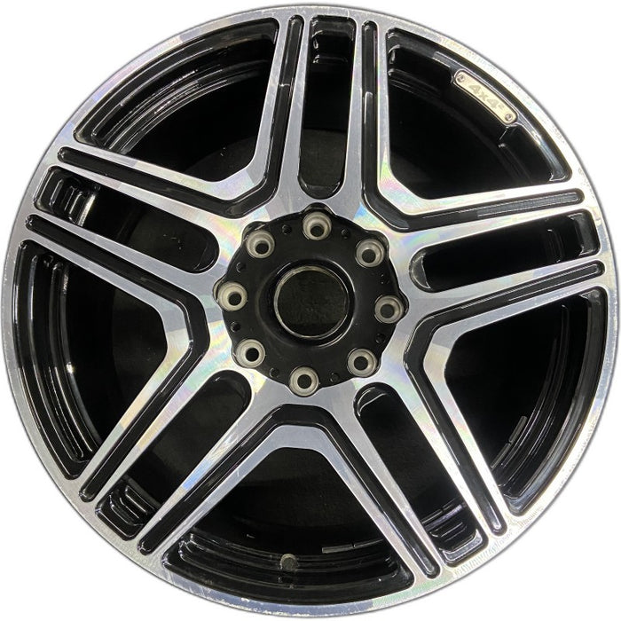22" MERCEDES G-CLASS 17-18 463 Type G550 4x4 squared Original OEM Wheel Rim - Front View
