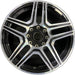 22" MERCEDES G-CLASS 17-18 463 Type G550 4x4 squared Original OEM Wheel Rim - Front View