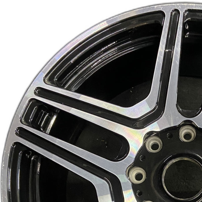 22" MERCEDES G-CLASS 17-18 463 Type G550 4x4 squared Original OEM Wheel Rim - Angle View