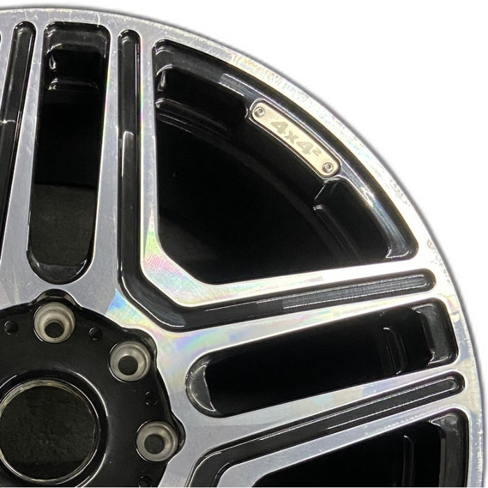 22" MERCEDES G-CLASS 17-18 463 Type G550 4x4 squared Original OEM Wheel Rim - Side Profile