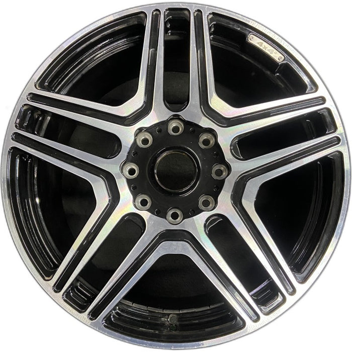 22" MERCEDES G-CLASS 17-18 463 Type G550 4x4 squared Original OEM Wheel Rim - Front View