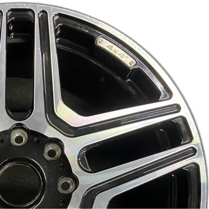 22" MERCEDES G-CLASS 17-18 463 Type G550 4x4 squared Original OEM Wheel Rim - Side Profile