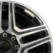 22" MERCEDES G-CLASS 17-18 463 Type G550 4x4 squared Original OEM Wheel Rim - Side Profile