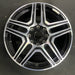 22" MERCEDES G-CLASS 17-18 463 Type G550 4x4 squared Original OEM Wheel Rim - Front View