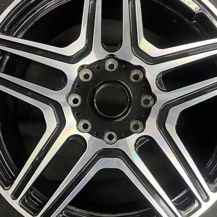 22" MERCEDES G-CLASS 17-18 463 Type G550 4x4 squared Original OEM Wheel Rim - Angle View