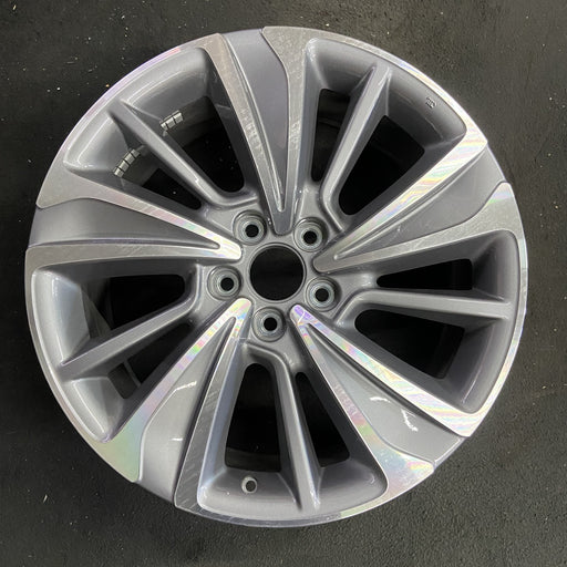 20" MDX 17 20x8 , machine face, alternating spoke Original OEM Wheel Rim - Angle View