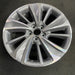 20" MDX 17 20x8 , machine face, alternating spoke Original OEM Wheel Rim - Side Profile