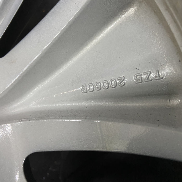 20" MDX 17 20x8 , machine face, alternating spoke Original OEM Wheel Rim - Back View