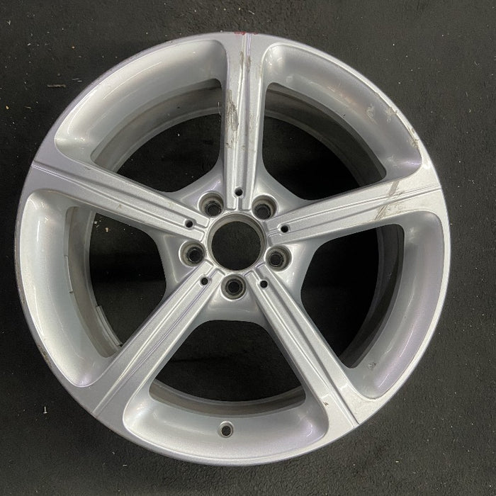 19" MERCEDES CLS-CLASS 19-21 257 Type CLS450 19x8 5 spoke Original OEM Wheel Rim - Front View