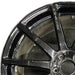 20" MERCEDES S-CLASS 14 222 Type; S63 20x9.5 10 spoke black Original OEM Wheel - Angle View