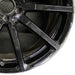 20" MERCEDES S-CLASS 14 222 Type; S63 20x9.5 10 spoke black Original OEM Wheel - Close-Up Detail