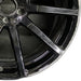 20" MERCEDES S-CLASS 14 222 Type; S63 20x8.5 10 spoke black Original OEM Wheel - Close-Up Detail